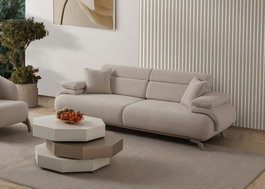 Atelier Del Sofa Bonjo Silver - Beige